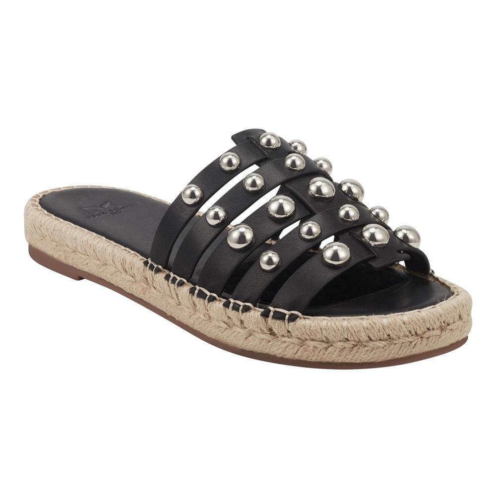 Marc Fisher Tamie studded espadrille slide